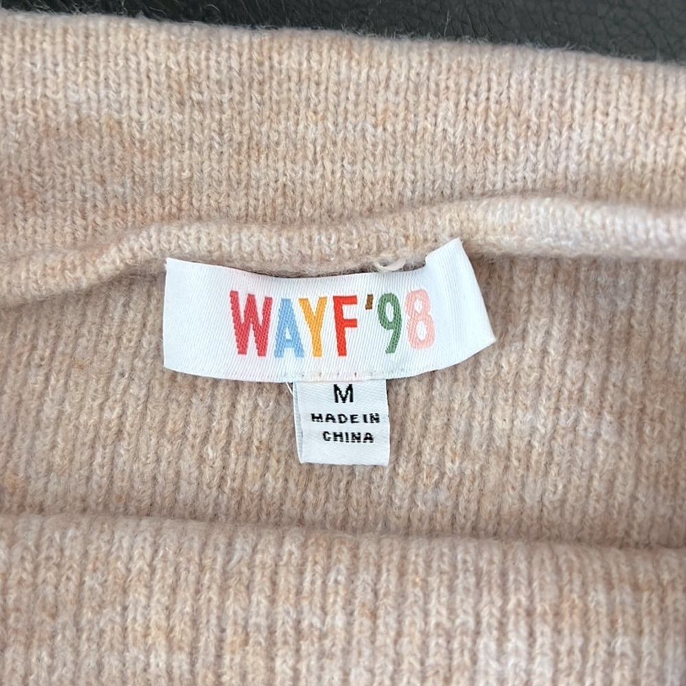 WAYF '98 Sweater Cami Tank Top - Picture 3 of 4